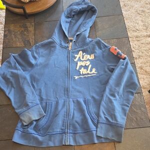 Aeropostale Blue Zip-Up Jacket